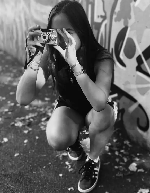 Et billede af mig, der tager billeder